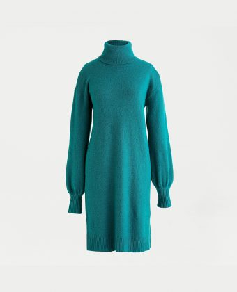 Turtleneck Sweater Dress