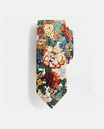 Liberty Royal Peony Tie